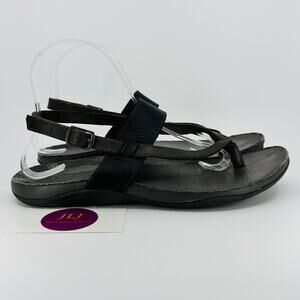 Chaco Women's Maya II Leather Adjustable Slingback Sandals J105934 Size 9